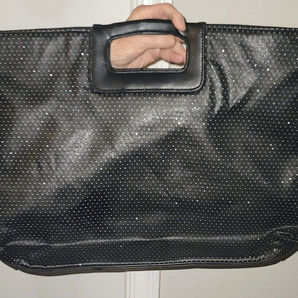 SPARKLY Black Laptop Bag
